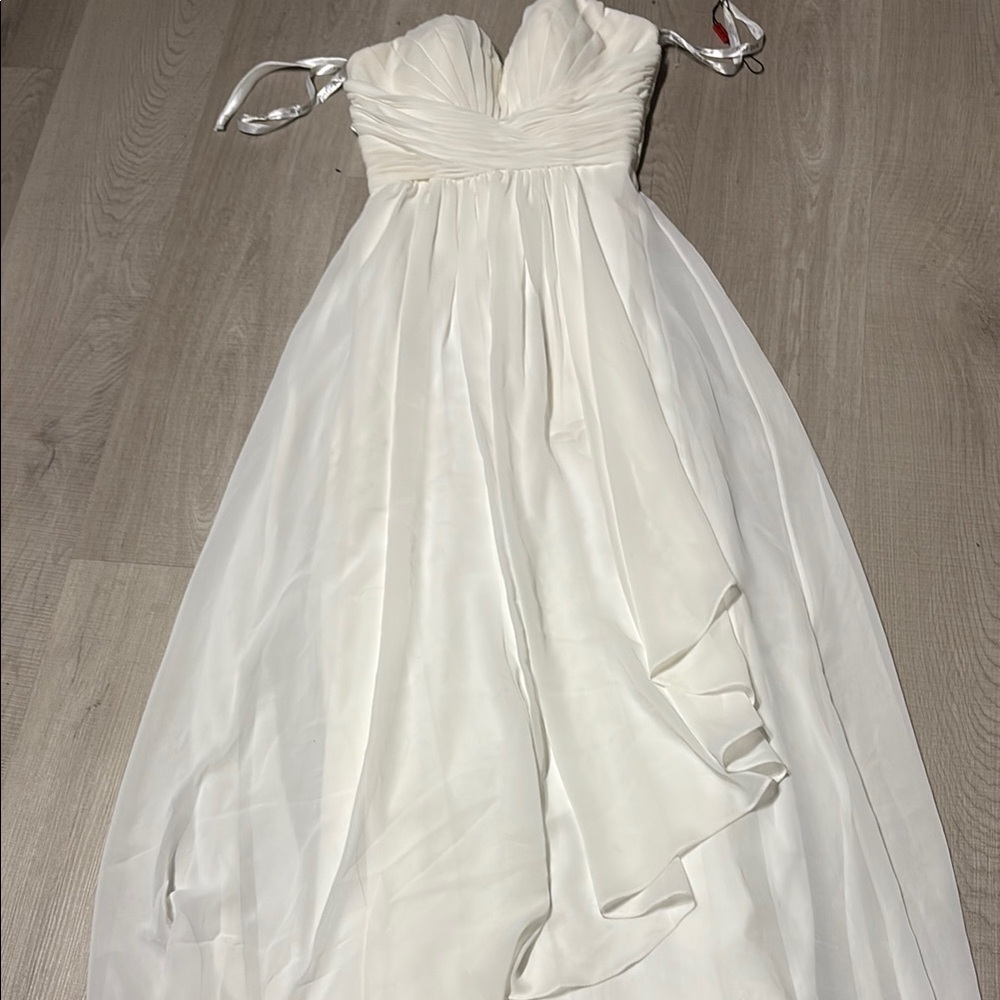 Elegant White Wedding Dress